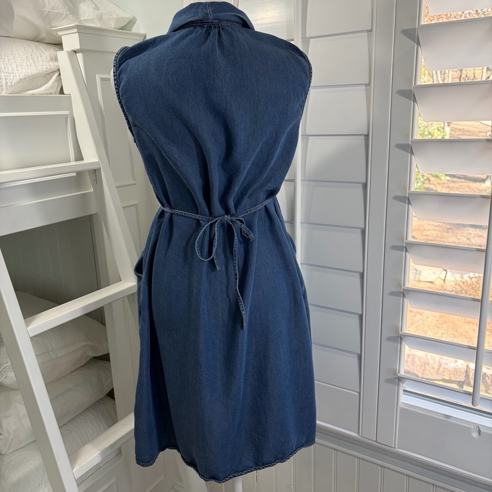 a loves a Lyocell Blue Denim Dress (S) - Picture 5 of 10